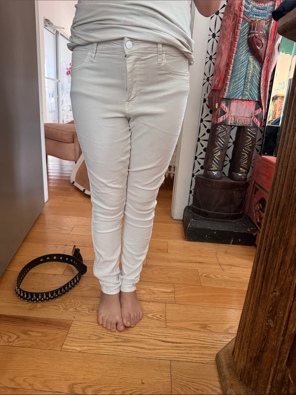 H&M White Skinny Jeans
